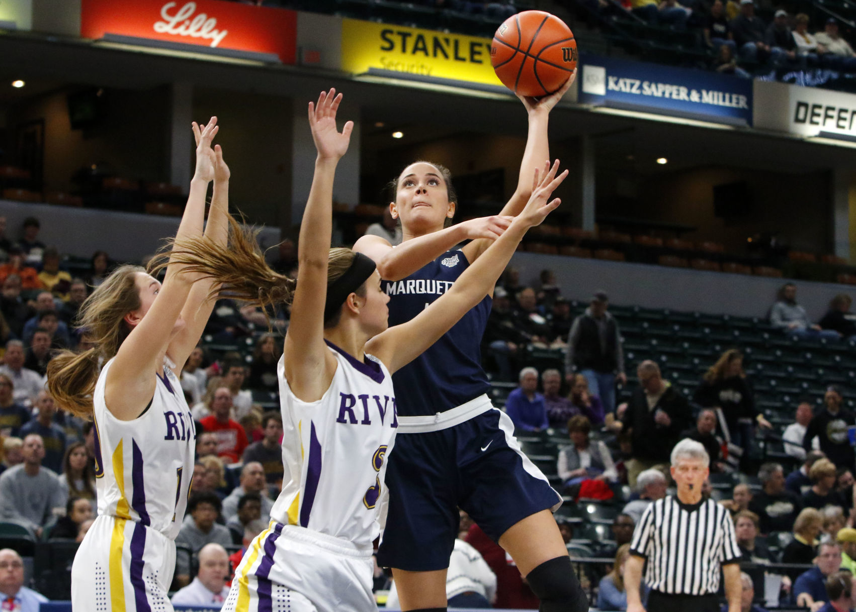 Marquette Catholic vs. Vincennes Rivet in Class A championship